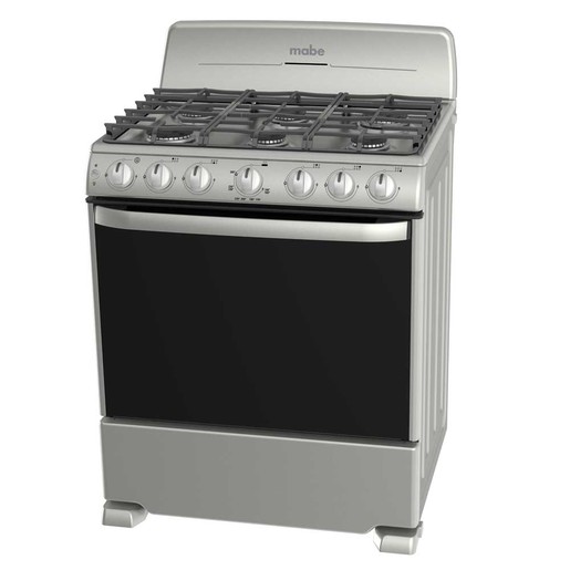 Estufa de gas 76 cm Plata Mercury Mabe - EM7654BFIS0C