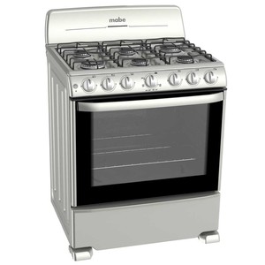 Estufa de Piso 76 cm Silver Mabe - EM7644BAIS0B Estufa de Piso 76 cm Silver Mabe - EM7644BAIS0B
