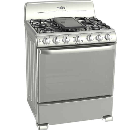 Estufa de piso 76 cm Silver Mabe - EM7655NSIS0 Estufa de piso 76 cm Silver Mabe - EM7655NSIS0