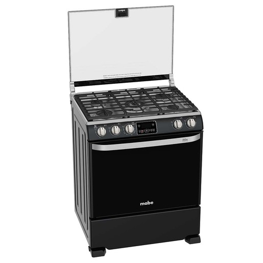 Estufa de Piso 76 cm (30 pulgadas) Black Slate Mabe - EM7692CFIV1