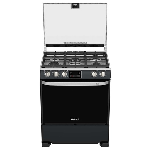 Estufa de Piso 76 cm (30 pulgadas) Black Slate Mabe - EM7692CFIV1