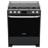 Estufa de Piso 76 cm (30 pulgadas) Black Slate Mabe - EM7692CFIV1