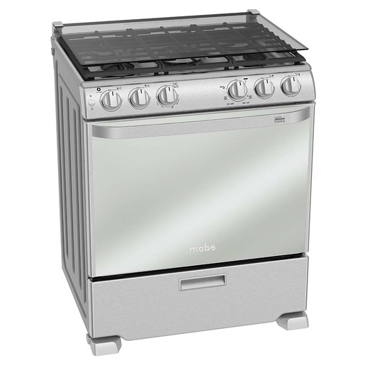 Estufa de Piso 76 cm (30 pulgadas) Inoxidable Mabe - EM7676CFIX0