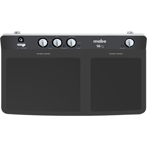 Lavadora Semiautomática 16 Kg Blanca Mabe - LMD1607VB0