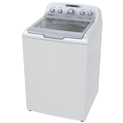 Lavadora Automática Aqua Saver Green 19 kg Blanca Mabe - LMA79115VBAB0