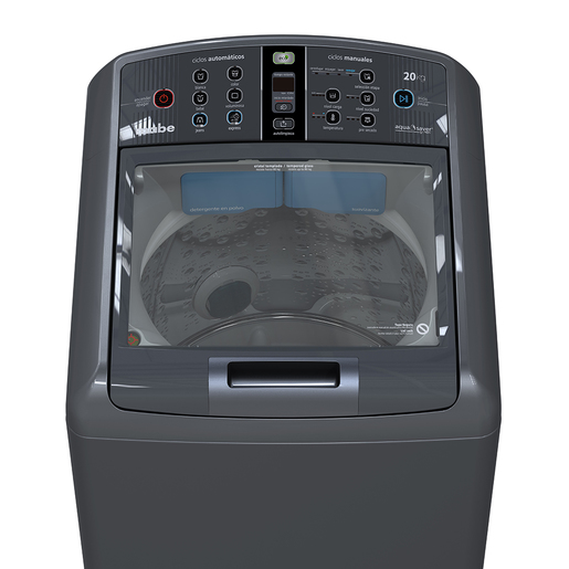 Lavadora Automática Aqua Saver Green 20 kg Diamond Gray Mabe - LMA70200WDAB00