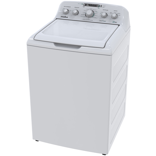 Lavadora Automática Aqua Saver Green 22 kg Blanca Mabe - LMA72215CBAB0