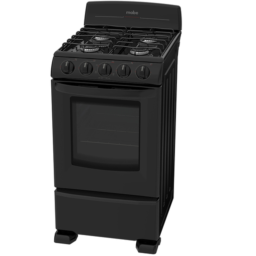 Estufa de piso 50 cm Negra Mabe - EM5031BAPN0A