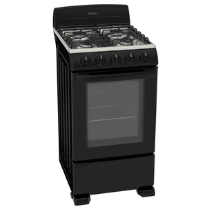 Estufa de piso 50 cm Negra Mabe - EM5033BAIN0A Estufa de piso 50 cm Negra Mabe - EM5033BAIN0A