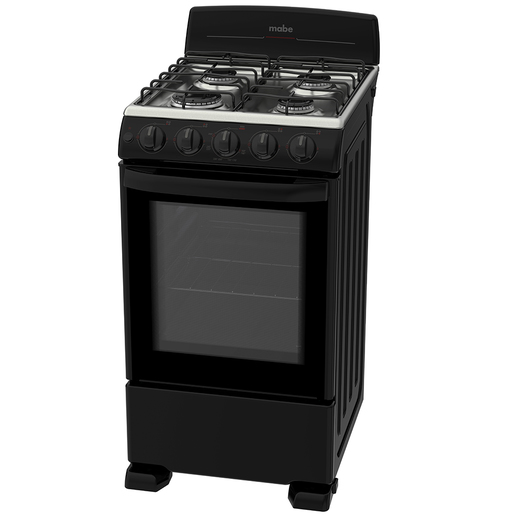 Estufa de piso 50 cm Negra Mabe - EM5040BAIN0