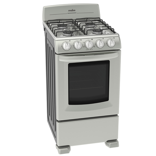 Estufa de piso 50 cm Plata Mercury Mabe- EM5030BAIS0