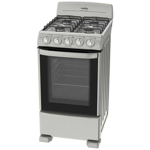 Estufa de piso 50 cm Plata Mercury Mabe - EM5033BAIS0A