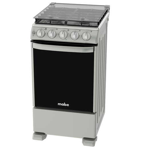 Estufa de piso 50 cm Plata Mercury Mabe - EM5051CFIS0