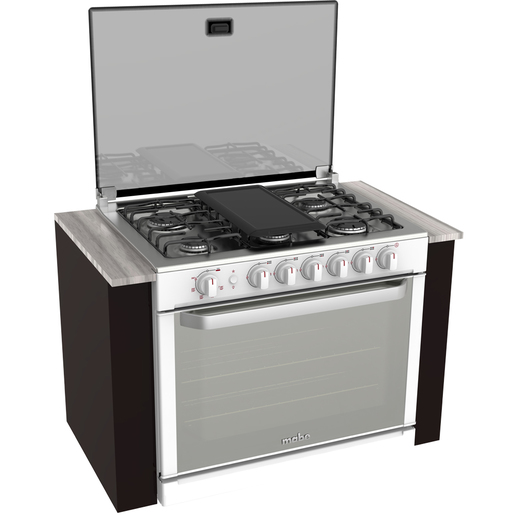 Estufa de empotre 80 cm Blanca Mabe - EMC80270CBI0