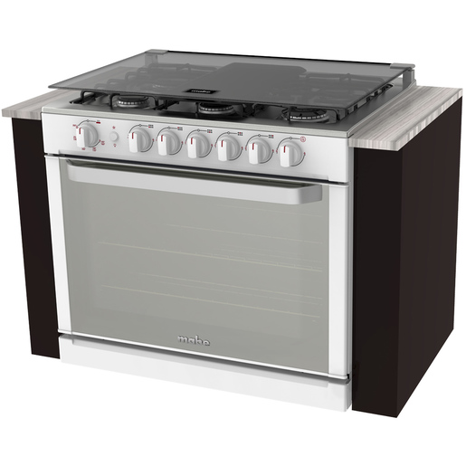 Estufa de empotre 80 cm Blanca Mabe - EMC80270CBI0