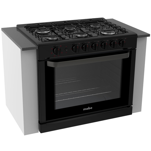 Estufa de empotre 80 cm Negra Mabe - EMC80130NN0