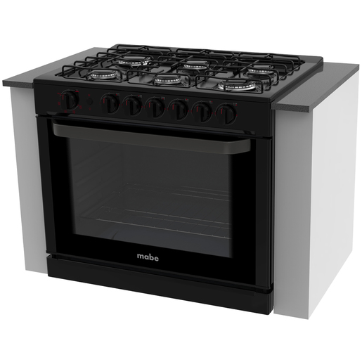 Estufa de empotre 80 cm Negra Mabe - EMC80130NN0