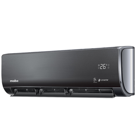 Minisplit Inverter Frío/ Calor 220 V 12,000 BTU's Dark Silver Mabe - MMI12HDDGCAM8