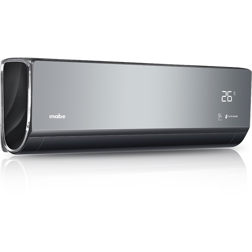 Minisplit Inverter Frío/ Calor 115 V 12,000 BTU's Espejo Mabe - MMI12HAMCAMI8