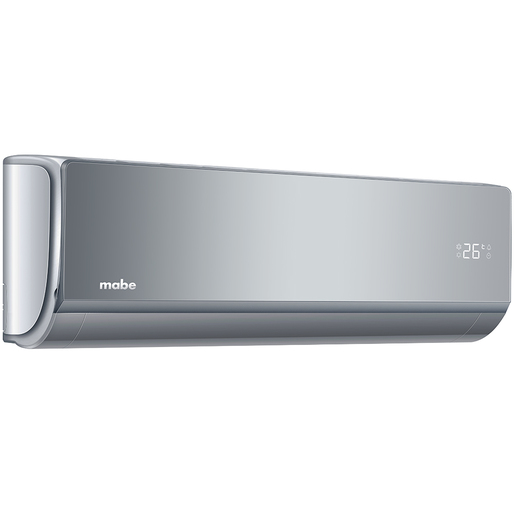 Minisplit Tradicional Frío 115 V 12,000 BTU's Silver Mabe - MMT12CABSCAM8