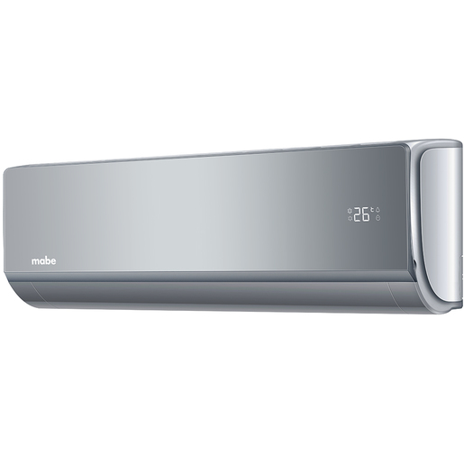 Minisplit Tradicional Frío 115 V 12,000 BTU's Silver Mabe - MMT12CABSCAM8