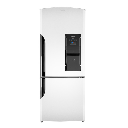 Refrigerador 70cm Mabe RME360FDMRS0 Silver Querétaro Monterrey Cancún Cabos  Vallarta Mérida Sonora