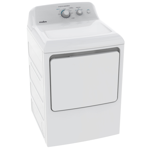 Secadora Eléctrica 6.2 Cuft Blanca Mabe - SME26N5MNBBP00