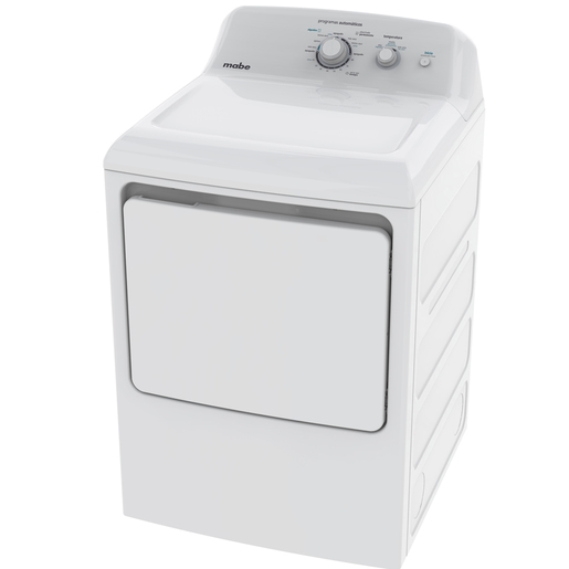 Secadora Eléctrica 6.2 Cuft Blanca Mabe - SME26N5MNBBP00