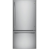 Refrigerador bottom freezer 707.92 L Inoxidable GE - GDE25ESKARSS