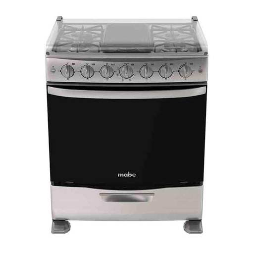 Estufa de piso 76 cm Inoxidable Mabe - EXO7665I0A