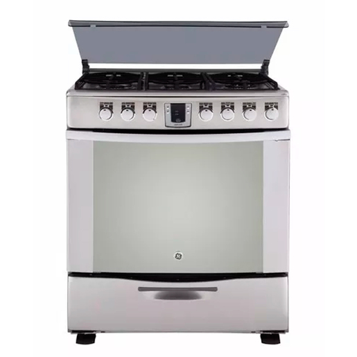 Estufa de piso 76 cm Inoxidable GE - EG3092CX2C