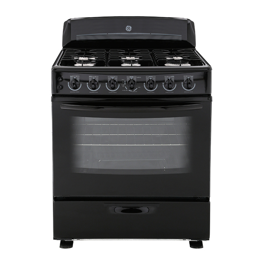 Estufa de piso 80 cm Negra ge - CEG3020NN0D