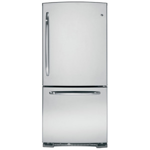 Refrigerador bottom freezer 571 L Silver GE - GDML0KBXARGP