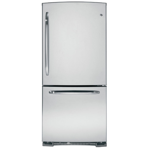 Refrigerador bottom freezer 571 L Silver GE - GDML0KBXGP