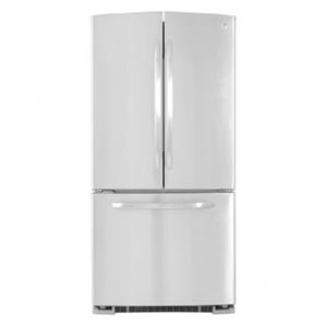 Refrigerador bottom freezer 622.97 L Clean Steel GE - GFML2KEXB GS