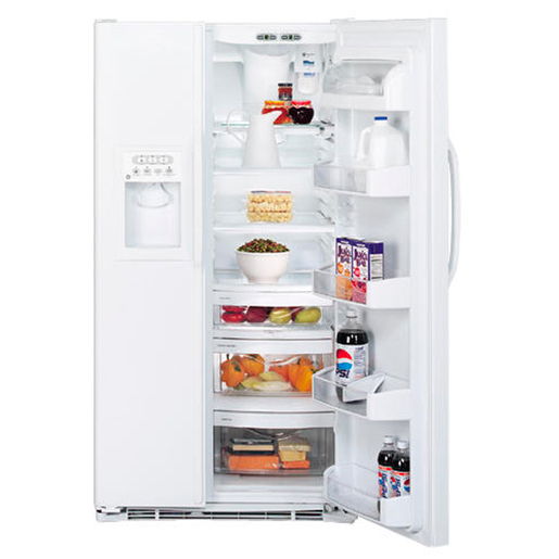 Refrigerador bottom freezer 707.92 L Blanco GE - GSM25LGPWW