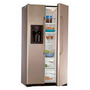 Refrigerador automático 707.92 L Clean Steel GE - GLM25QETF GS