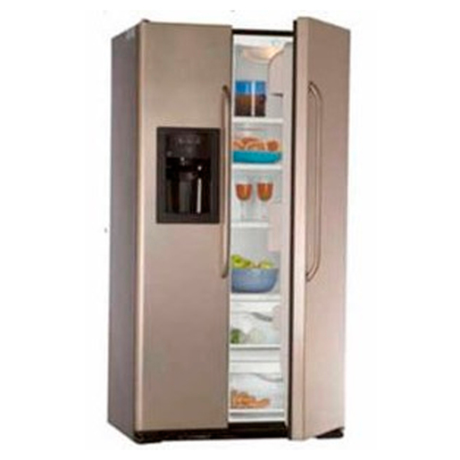 Refrigerador automático 707.92 L Clean Steel GE - GLM25QETF GS