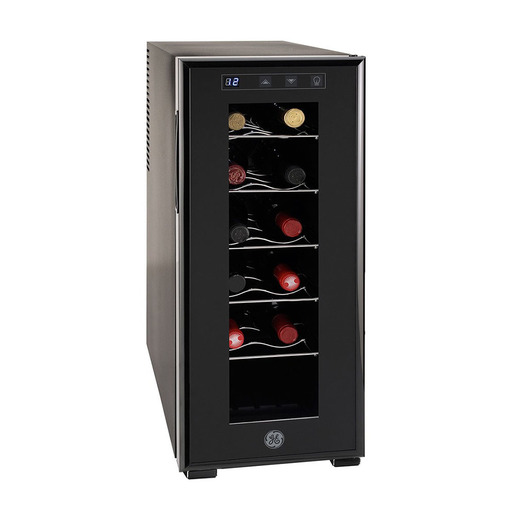 Cava de vinos 12 botellas Negra GE - GW12XDBB