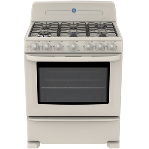 Estufa de piso 76 cm Bisqué GE - EG3040BAPL0A Estufa de piso 76 cm Bisqué GE - EG3040BAPL0A