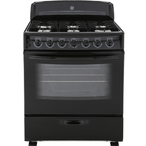 Estufa de piso 76 cm Negra GE - CEG3020NN1B Estufa de piso 76 cm Negra GE - CEG3020NN1B