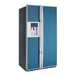 Refrigerador automático 651.29 L Azul GE Profile - RG2300LGTGR0