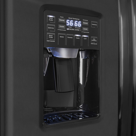 Refrigerador No Frost de 755 L Black Steel Mabe GE Profile - PSM26PGLACPS