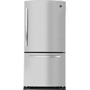 Refrigerador bottom freezer 571 L Silver GE - GBM20DXEBRES