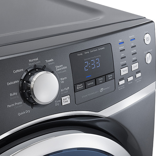 Secadora Eléctrica carga frontal 7,5 cuft Gris Mabe - SMW819SDECG1