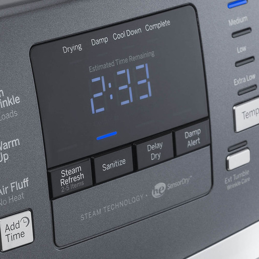 Secadora Eléctrica carga frontal 7,5 cuft Gris Mabe - SMW819SDECG1
