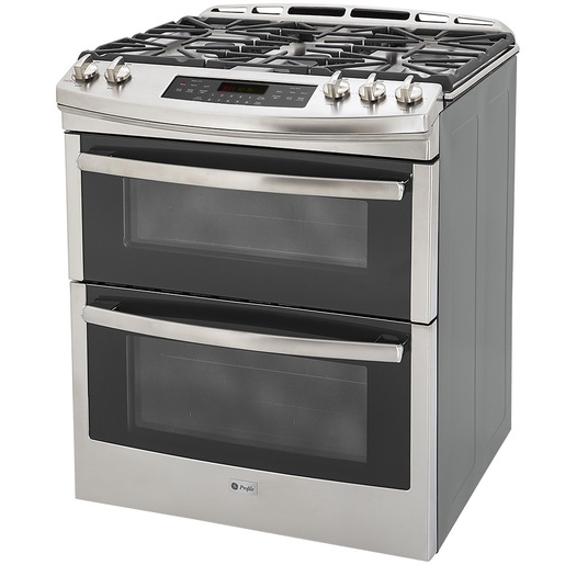 Estufa de piso 76cm Acero Inoxidable GE Profile - EGPD7680I0