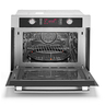 Horno combi empotrable 60 cm Acero Inoxidable vidrio Negro GE Profile - FCEGEP0441A2IN