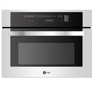Horno empotrable 60cm Acero Inoxidable vidrio Negro GE Profile - HVGP4561YI Horno empotrable 60cm Acero Inoxidable vidrio Negro GE Profile - HVGP4561YI