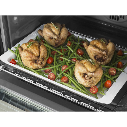 Horno empotrable 60cm Acero Inoxidable vidrio Negro GE Profile - HGP6071E